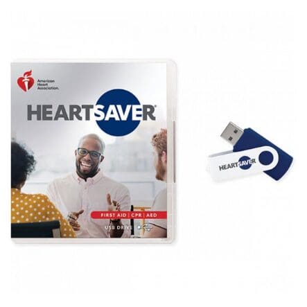 A heart saver kit with a usb stick